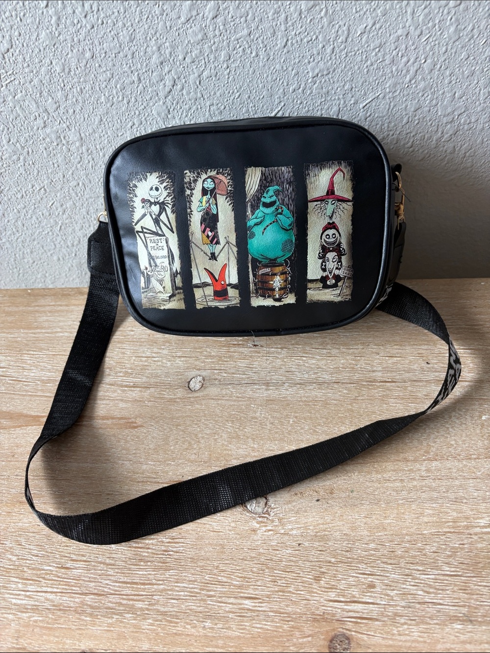Disney Haunted Mansion x Nightmare Before Christmas Crossbody Bag